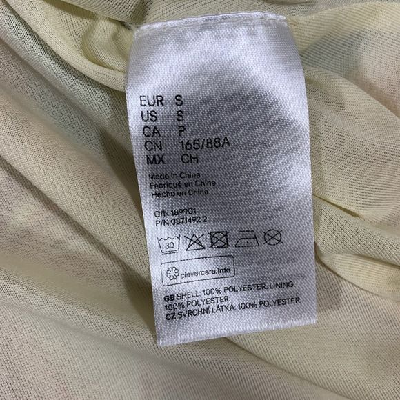 H&M Floral Ruffle Colorful Fit & Flare Dress Size Small Women’s - Picture 15 of 16